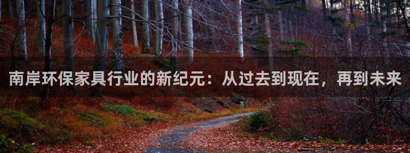 沐鸣2官网娱乐：南岸环保家具行业的新纪元：从过去到现在，再到