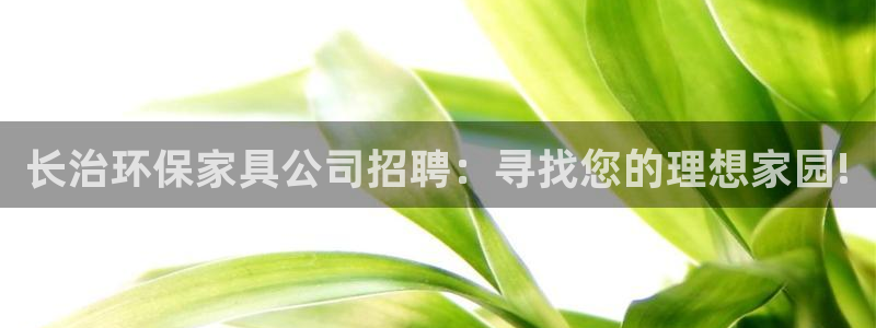 沐鸣2平台服务中心：长治环保家具公司招聘：寻找您的理想家园!