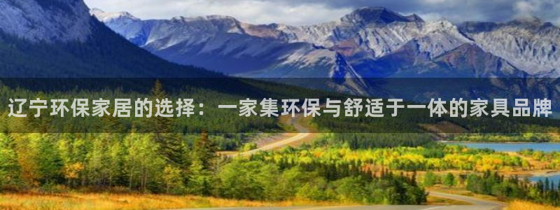 沐鸣2官方测速：辽宁环保家居的选择：一家集环保与舒适于一体的